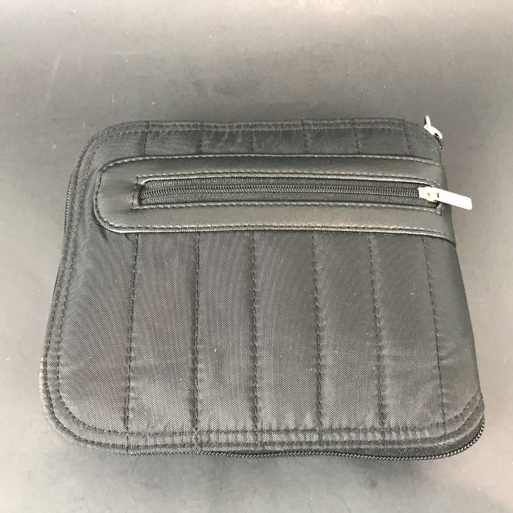 Brookstone Black Nylon Collapsible Bag